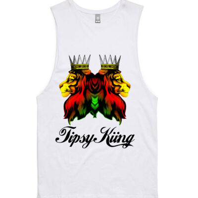 TIPSY KIING -RASTA LION SINGLET Thumbnail